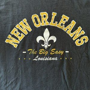 New Orleans The Big Easy T Shirt Size M Louisiana